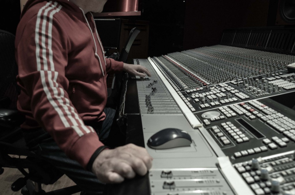 Mitch Kenny at the SSL K-Series Console