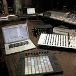 The Vermona DRM1 MKIII set up with the Push and API Luchbox pre-amp