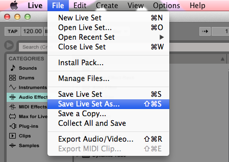 Ableton Workflow tutorial