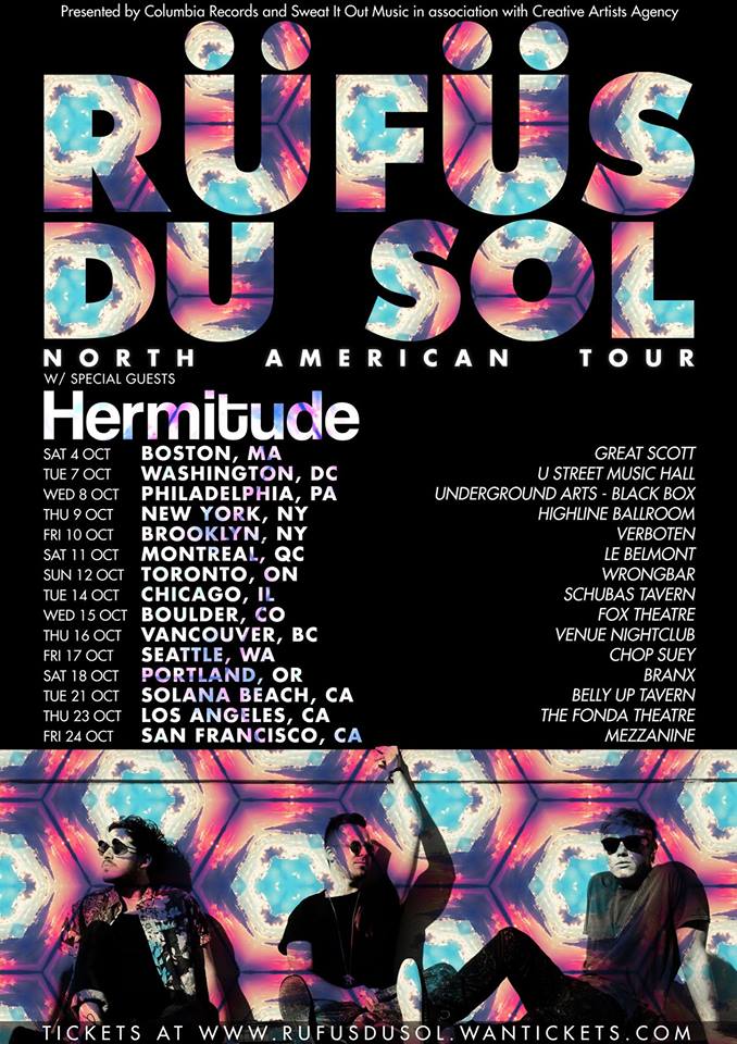 RÜFÜS interview and tour dates