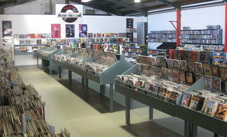 dixons recycled record store