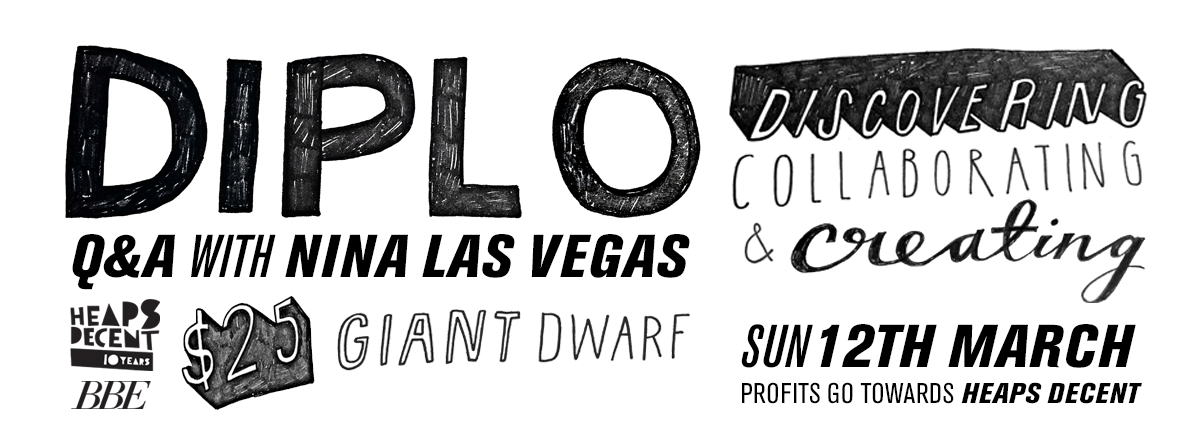 Diplo & Nina Las Vegas Q&A Giant Dwarf