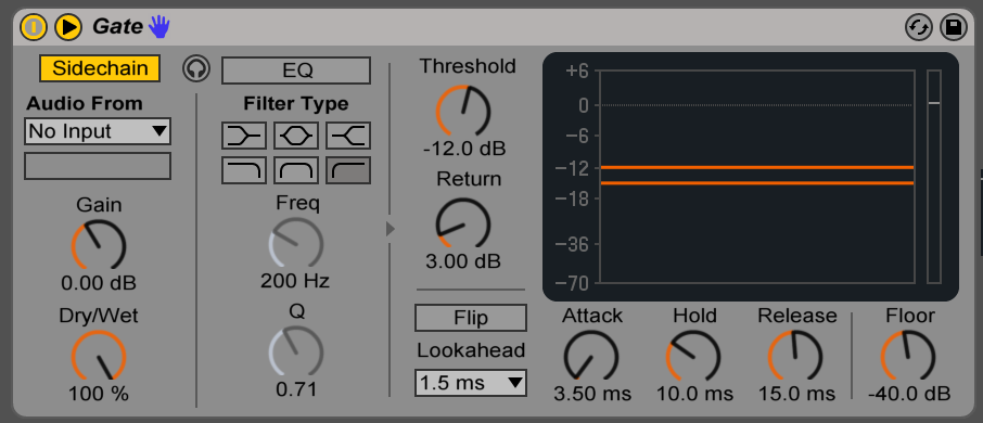 Ableton Live Gate Sidechain