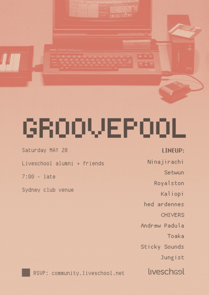Groovepool party Liveschool 2021