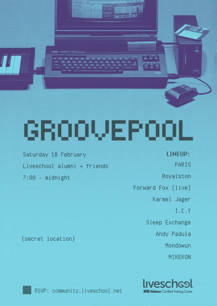 Groovepool Party Flyer