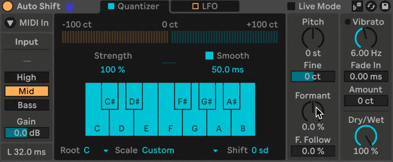 Live 12.1 Auto Shift
