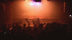 Karla Freqq, a Liveschool alumni DJs in Sydney for Dayglow